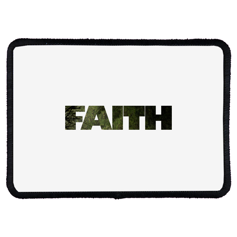 Faith Rectangle Patch | Artistshot