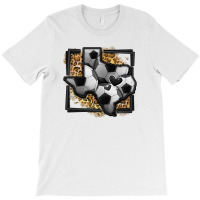 Leopard Soccer Texas Map T-shirt | Artistshot