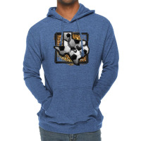 Leopard Soccer Texas Map Lightweight Hoodie | Artistshot