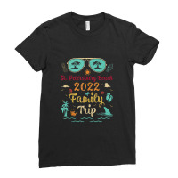 Family Trip 2022 Beach Vacation Florida St. Petersburg Beach Tank Top Ladies Fitted T-shirt | Artistshot