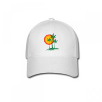 Beautiful Marijuana Weed Palm Tree Paradise Tank Top Baseball Cap | Artistshot