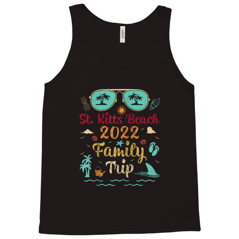 Family Trip 2022 Vacation Lost Paradise St. Kitts Beach Raglan Basebal Tank Top by Tiktify | Artistshot