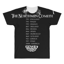 viking world tour funny All Over Men's T-shirt | Artistshot