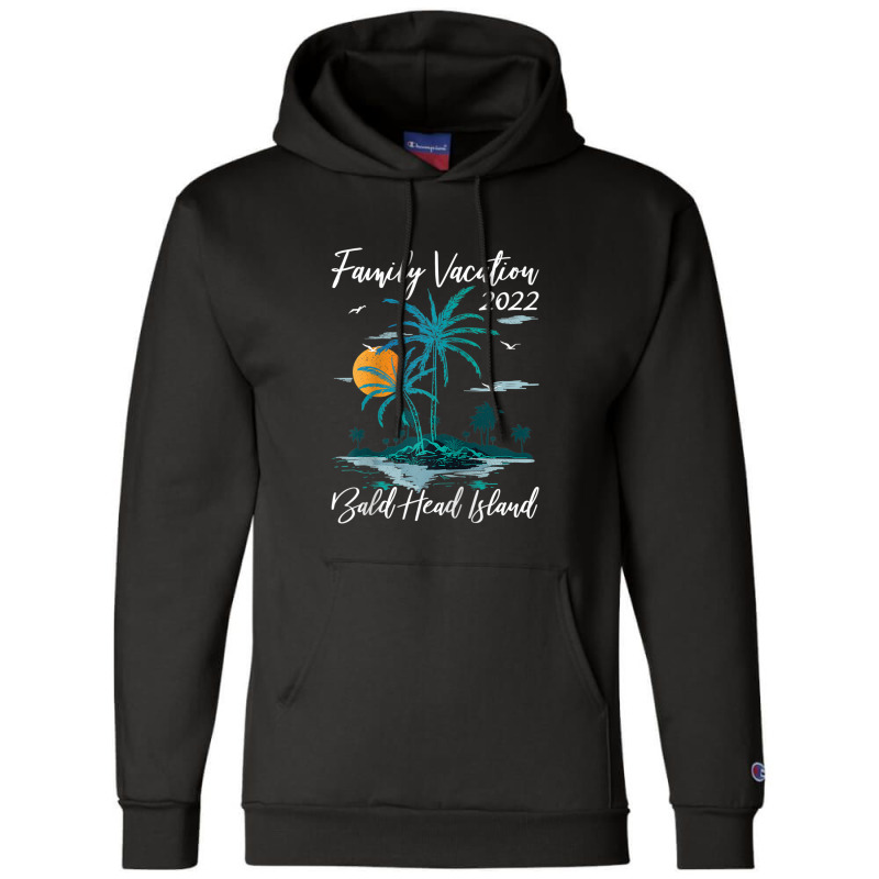 Family Vacation 2022 North Carolina Bald Head Island Beach Raglan Base Champion Hoodie | Artistshot