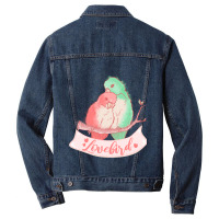 Lovebird Men Denim Jacket | Artistshot