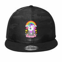 Animal T  Shirt Magical Panda Cute Pandacorn Unicorn Rainbow Asian Ani Camo Snapback | Artistshot