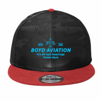 Boyd Aviation Camo Snapback | Artistshot