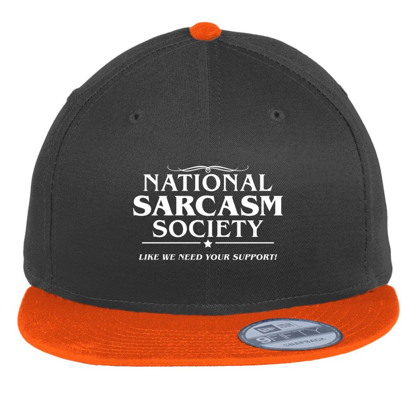 National  Society Flat Bill Snapback Cap by rahmatikan | Artistshot