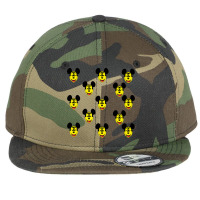 Funny Cartoon Flat Bill Snapback Cap | Artistshot