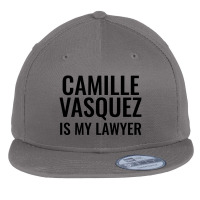 Camille Vasquez Is My Lawyer Flat Bill Snapback Cap | Artistshot