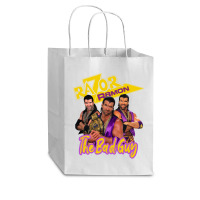 Graphic Vintage  American Professional Wrestler  Womens Movie Cub Paper Bag - 8 X 4 1/2 X 10 1/4 | Artistshot