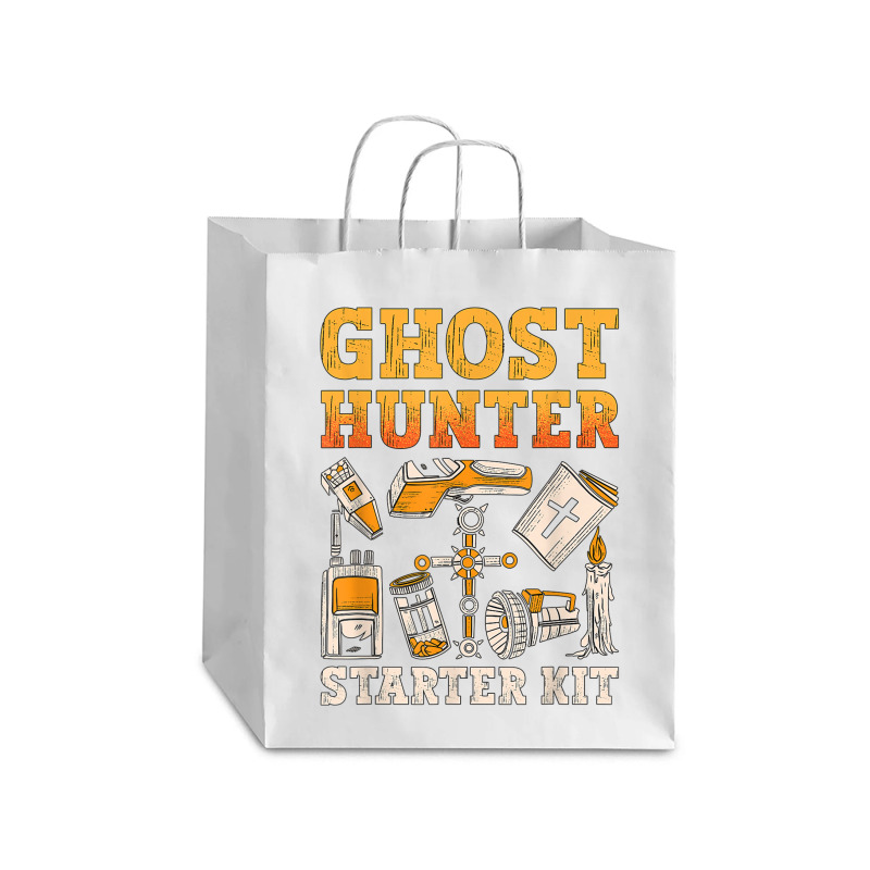 Ghost Hunter Starter Kit Paranormal Hunting Ghost Hunter T Shirt Debie Paper Bag - 10 X 5 X 13 | Artistshot