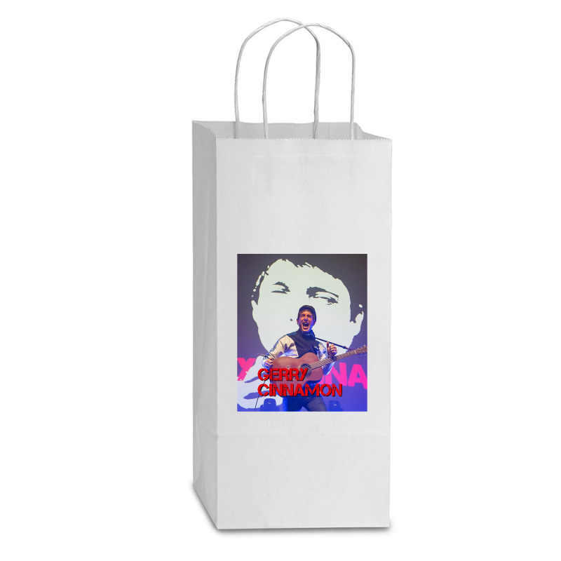 Graphic Picture  Cinnamons Animations Characters Gift Men Double Wine Paper Bag - 6 1/2 X 3 1/2 X 12 3/8 | Artistshot