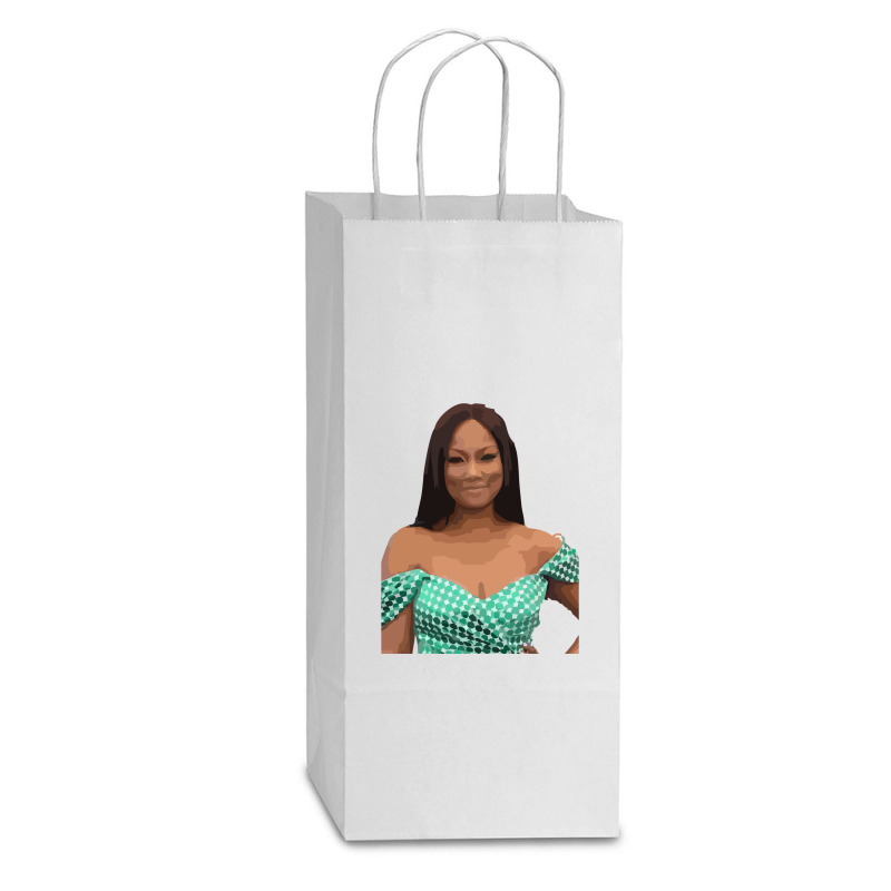 Graphic Picture  Chahoy Films Characters Gifts Women Double Wine Paper Bag - 6 1/2 X 3 1/2 X 12 3/8 | Artistshot