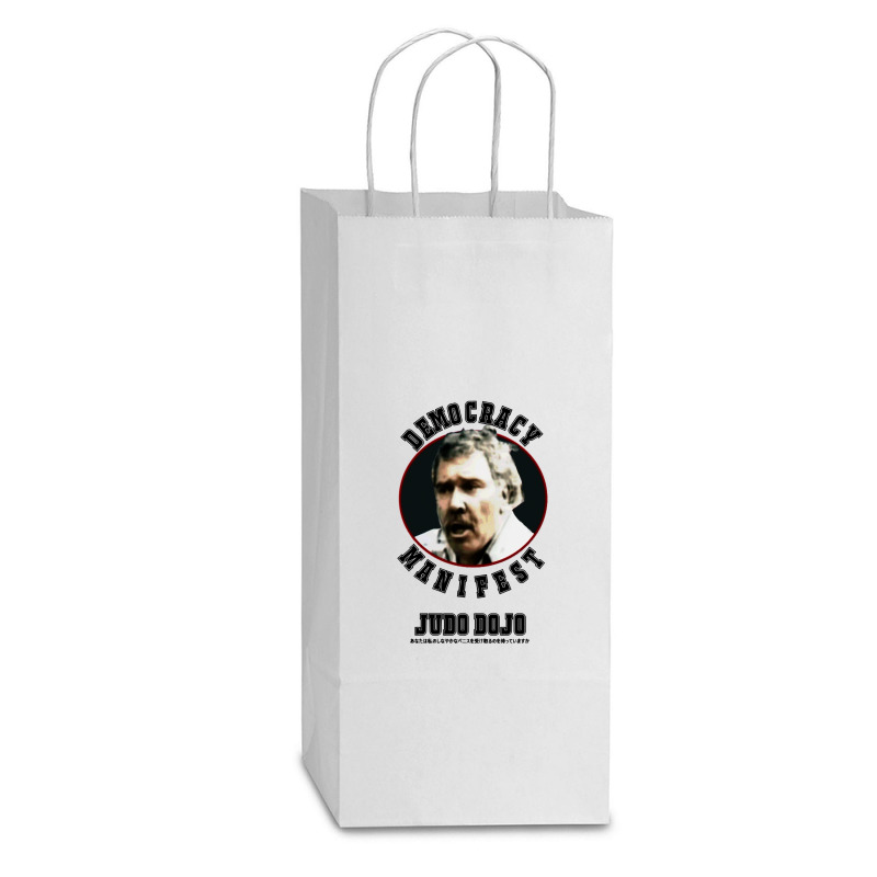 Vintage Movies Manifest For Men Women Double Wine Paper Bag - 6 1/2 X 3 1/2 X 12 3/8 | Artistshot