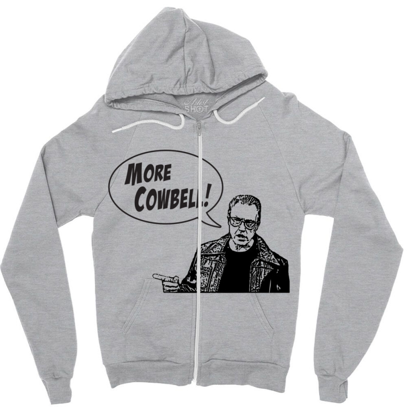 I Need More Cowbell Zipper Hoodie by OZGUC | Artistshot