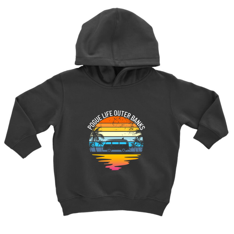 Pogue Life Outer Banks North Carolina Vacation Travel Toddler Hoodie by LemonJack | Artistshot