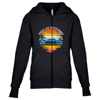 Pogue Life Outer Banks North Carolina Vacation Travel Youth Zipper Hoodie | Artistshot