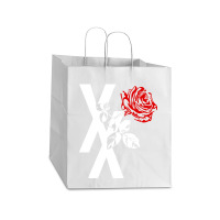 Roses Take Out Paper Bag - 14 X 10 X 15 1/2 | Artistshot