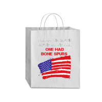 All Gave Some Some Gave All One Had Bone Spurs Traveler Paper Bag -13 X 6 X 15 3/4 | Artistshot