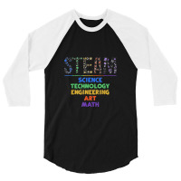 Steam Teacher Back To School Stem 3/4 Sleeve Shirt | Artistshot