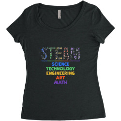 steam teacher back to school stem Women's Triblend Scoop T-shirt | Artistshot