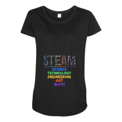 steam teacher back to school stem Maternity Scoop Neck T-shirt | Artistshot