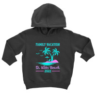 Family Vacation 2022 Vintage Lost Paradise St. Kitts Beach Premium Toddler Hoodie | Artistshot