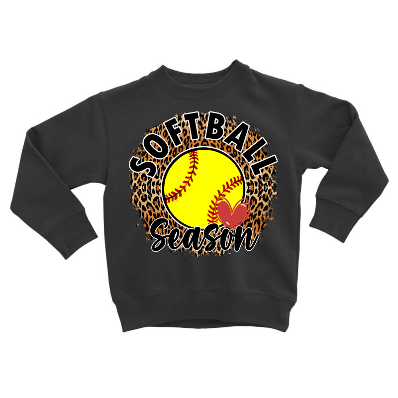 Softball Season Toddler Sweatshirt by Ayraza | Artistshot