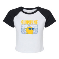 Sunshine Raglan Crop Top | Artistshot