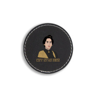 Achenes Hero Cut Nyak Dhien Round Leatherette Patch | Artistshot