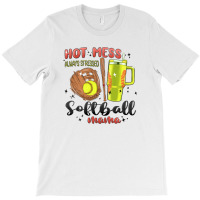 Hot Mess Always Stressed Softball Mama Stanley Cup T-shirt | Artistshot