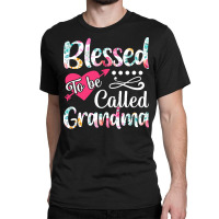 Blessed To Be Called Grandma T  Shirt Blessed To Be Called Grandma Lov Classic T-shirt | Artistshot