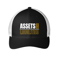 Assets Over Liabilities Mesh Cap | Artistshot