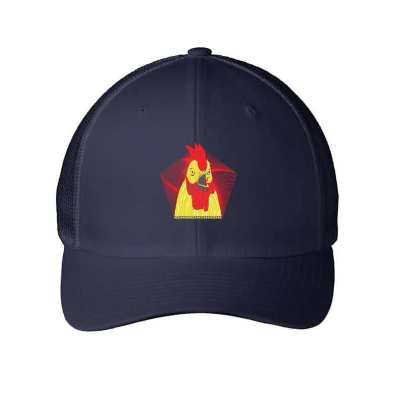 Chicken T  Shirt Screaming Rooster T  Shirt (3) Mesh cap by alexieterry303 | Artistshot