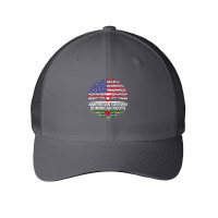 American Grown Dominican Roots Dominica Flag T Shirt Mesh Cap | Artistshot