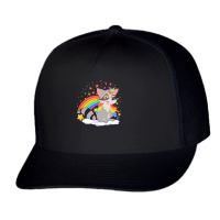 Animal T  Shirt Cute Raccoonicorn Fantasy Trash Panda Unicorn Magical Trucker Cap | Artistshot