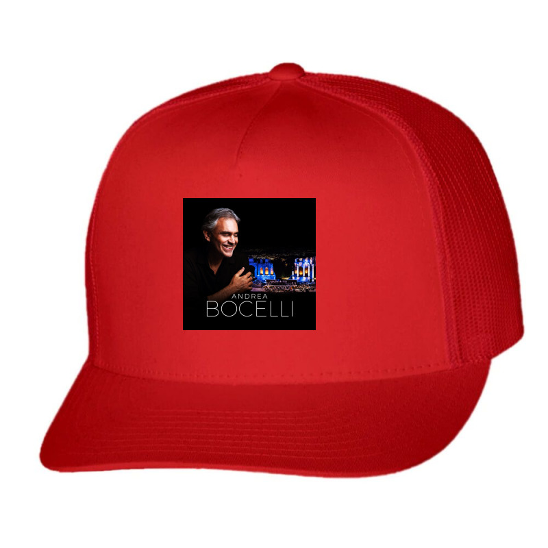 Andrea Bocelli - Italian Operatic Tenor And Multi-instrumentalist Trucker Cap by Primala Shop | Artistshot