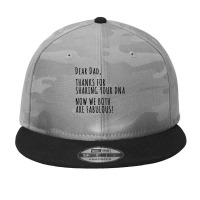 Dear Thanks For Sharing Your Dna Camo Snapback | Artistshot