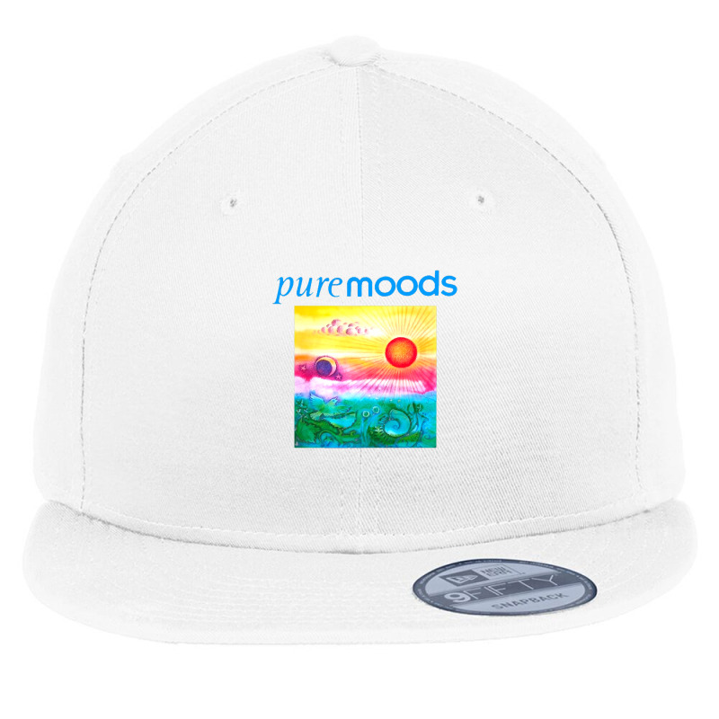 Pure Moods (pure 90's Nostalgia Moods) Flat Bill Snapback Cap | Artistshot