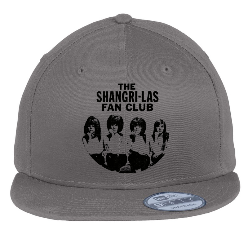 The Shangri Las 60s Girl Group Fan Art Design Flat Bill Snapback Cap | Artistshot