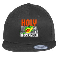 Holy Blockamole Soccer Blocker Funny Avocado Goalie Gift T Shirt Flat Bill Snapback Cap | Artistshot