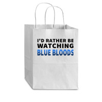 Gifts Idea Blue Cute Bloods Mens Womens Cub Paper Bag - 8 X 4 1/2 X 10 1/4 | Artistshot