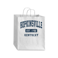 Hopkinsville Kentucky Ky Vintage Athletic Sports Design T Shirt Debie Paper Bag - 10 X 5 X 13 | Artistshot