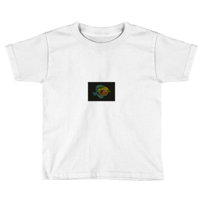 Exclusive Fish Vector Art Toddler T-shirt Designed By Chiks