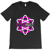 Steminist Women In Science Stem Atom T-shirt | Artistshot