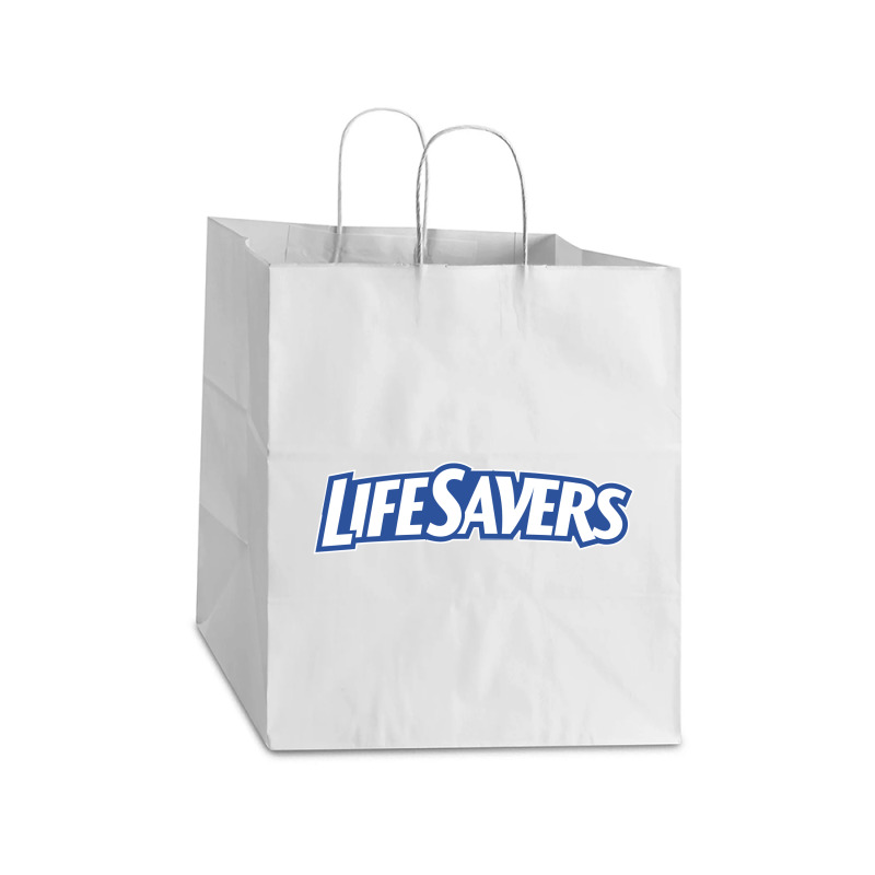 Life Savers Take Out Paper Bag - 14 X 10 X 15 1/2 | Artistshot