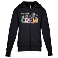 Beach Crew Youth Zipper Hoodie | Artistshot