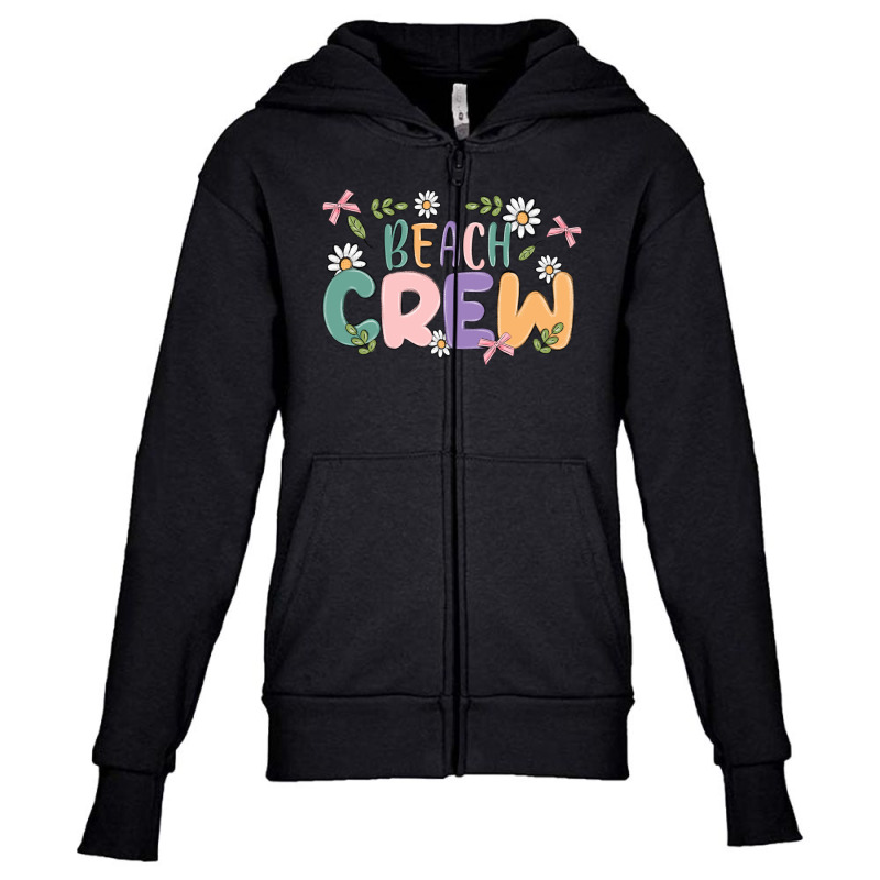 Beach Crew Youth Zipper Hoodie | Artistshot