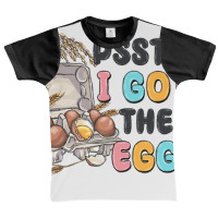 Psst I Got Them Eggs Graphic Youth T-shirt | Artistshot